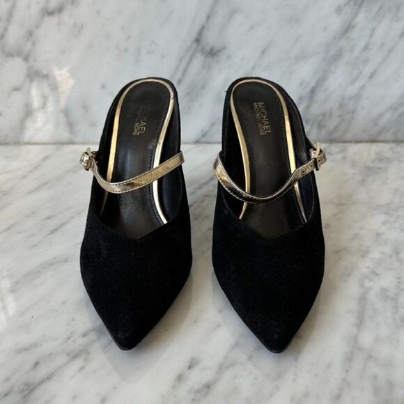 MICHAEL Michael Kors Shoes - MICHAEL Michael Kors Suede Mules (size 6.5)